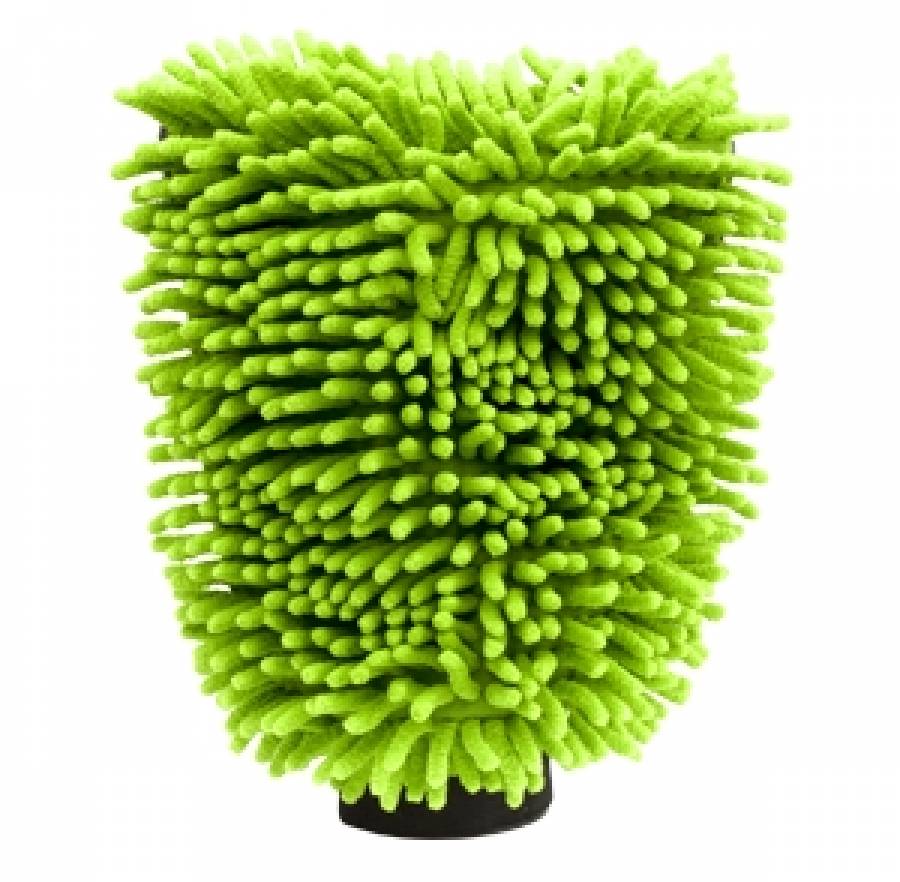 Luva de Microfibra para Lavagem Autoamerica - Verde