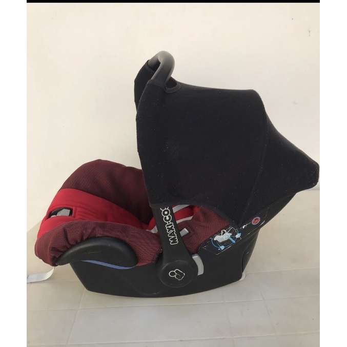 Conforto Maxi Cosi Vermelho Shopee Brasil