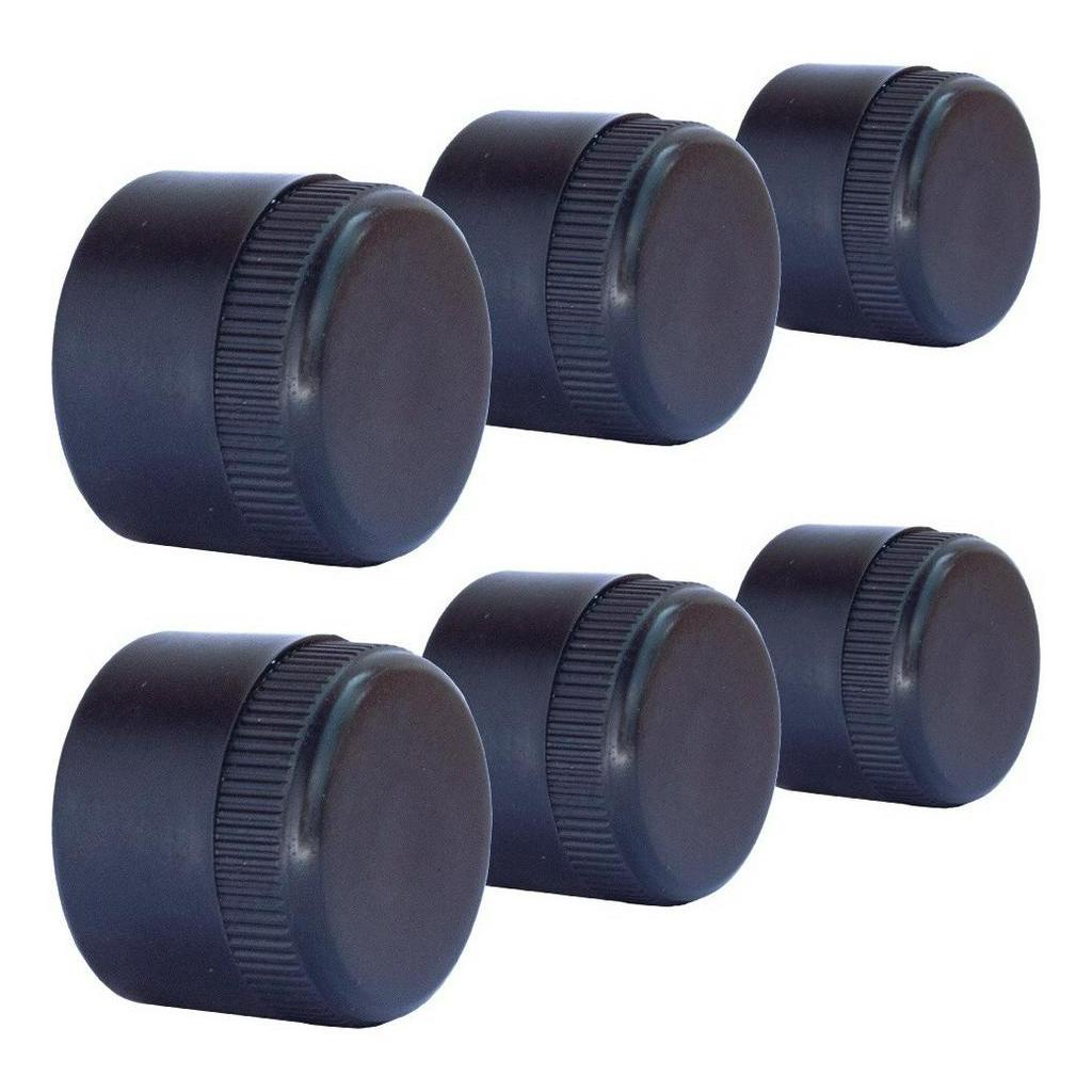Ponteira Protetora Pé Cadeira Mesa Pezinho Redondo 2,2cm 6pc