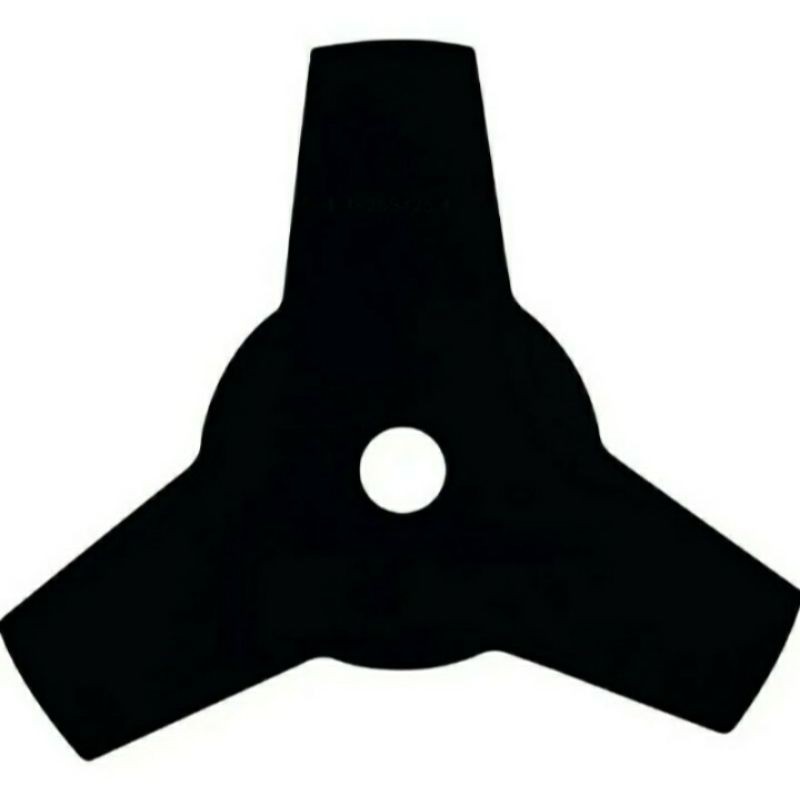 Lamina Tipo Hélice 03 Pontas furo de 1" Roçadeiras Garthen Toyama Kawashima