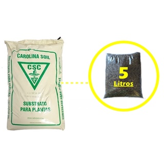 Carolina Soil 5 Litros Substrato para plantas ( média de 1 kg) ótimo para Rosa do Deserto