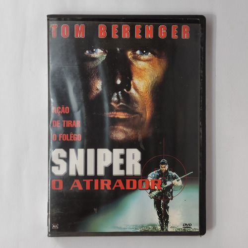 Dvd Sniper O Atirador - Tom Berenger Filmes Em Dvd Original