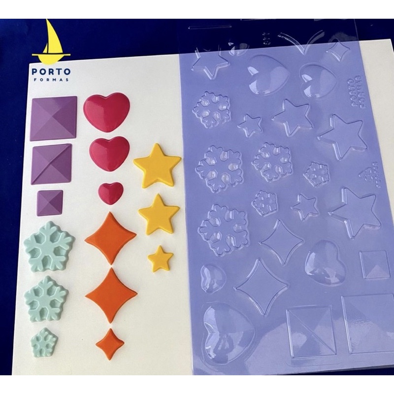 forma Porto forma apliques diversos para bolo 2 chocolate Porto formas cod p877 em Oferta na Shopee