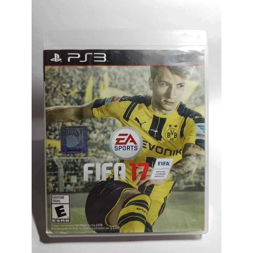 FIFA 17 Mídia Física PS3 | Shopee Brasil