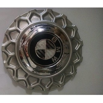 Kit Calota Centro Roda Bbs Brw900 Prata Aro 15 E 17 Bmw Cb