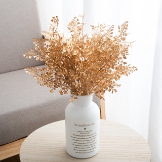 Arranjo De Flores De Plástico Com Folhas Artificiais Para Decoração