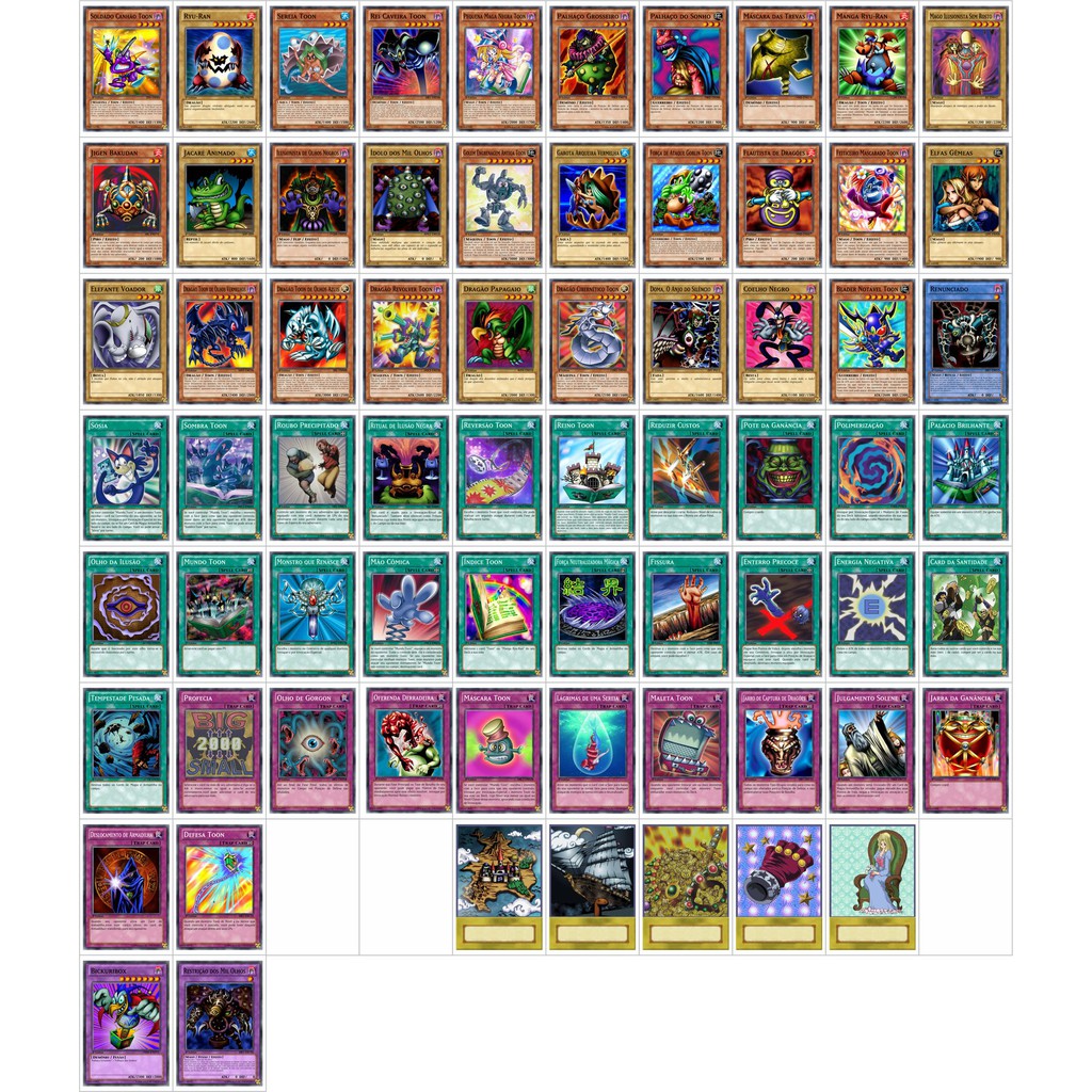 Cartas Yugioh Deck Pegasus Completo Top Tcg Ou Anime Shopee Brasil
