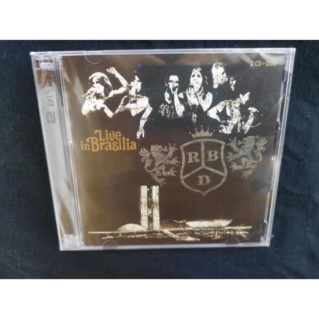 2 CDs+1 DVD Live in Brasilia - Importado MX (Com medley)