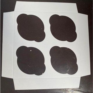 Berço/suporte para 4 Cupcakes/copo bolha - Pct 25und