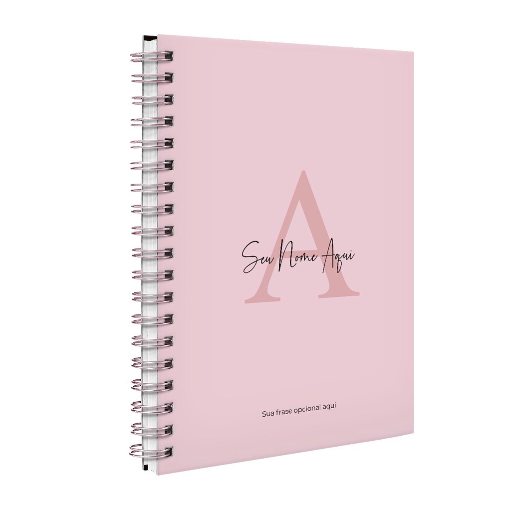 Agenda 2023 planner semanal personalizada moderna cores rosa claro