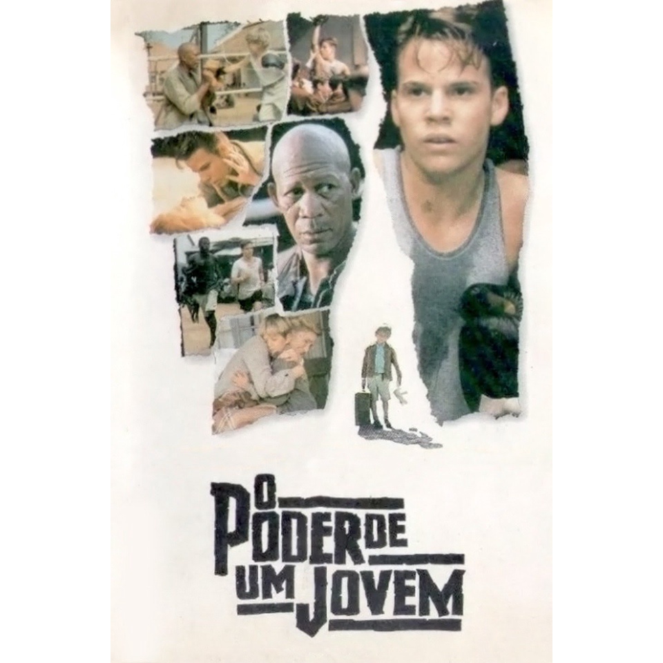 Dvd O Poder de um Jovem Morgan Freeman Dublado e Legendado