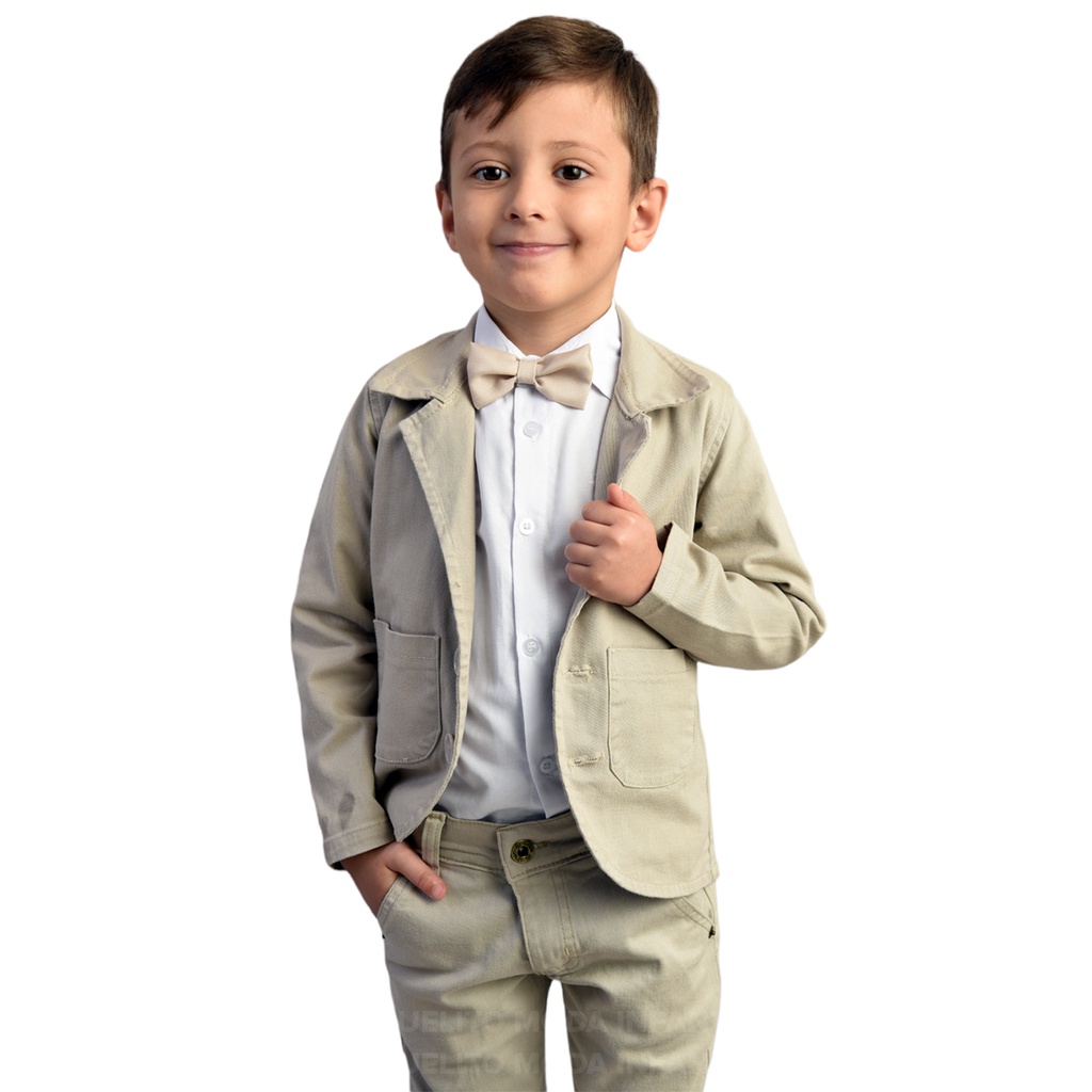 Blazer Social Infantil e Gravata Casamento Festa Menino - Igreja