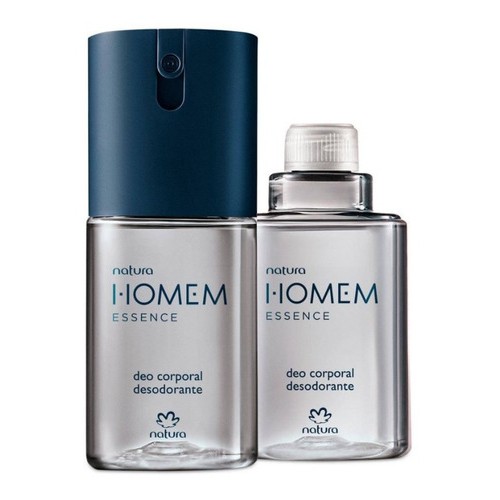 Deo Corporal Natura Homem Essence 100ml + Refil | Shopee Brasil