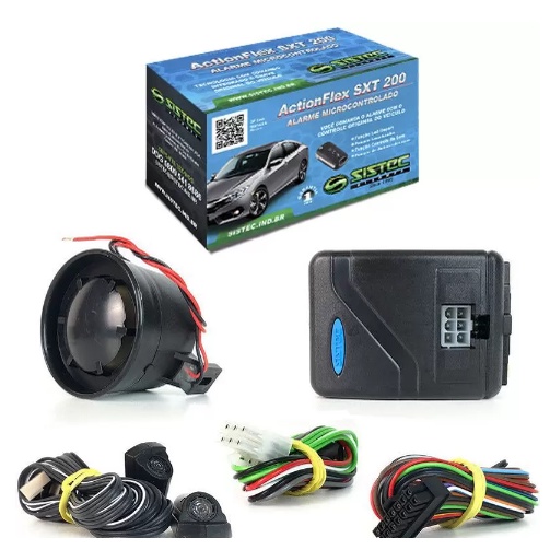Alarme Automotivo Sistec Sxt 200 Keyless