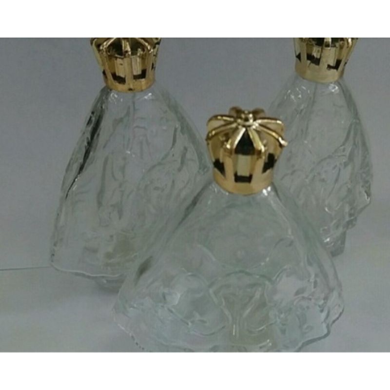 kit 10 vidros nossa senhora 60ml com tampa coroa