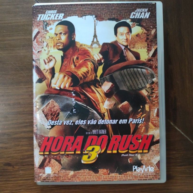 DVD Original A Hora do Rush 3 Chris Tucker Jackie Chan