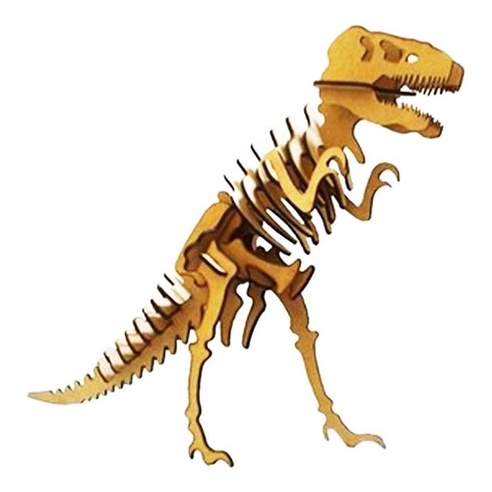 Modelo 3D papercraft do Dinossauro Tyrannosaurus Rex