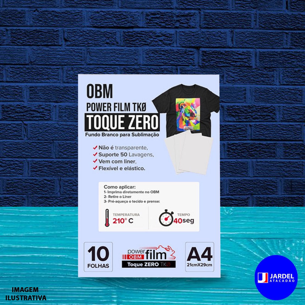 Obm Toque Zero A4 Termocolante Premium Edition Shopee Brasil 6397