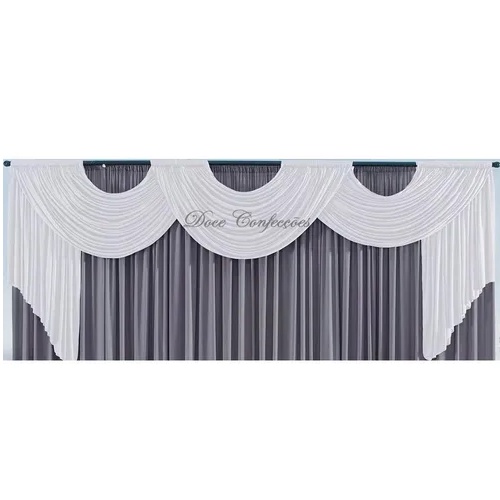 Bando Avulso P/ Cortina Igreja E Festas 4 Metros Emilly em Oferta na Shopee