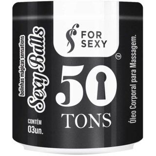 50 Tons Sexy Balls 03 Unidades For Sexy- Sex Shop