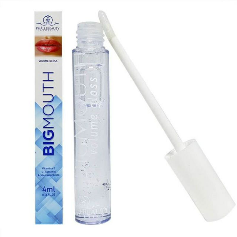 Gloss Labial Big Mouth Aumenta A Boca Volume Gloss | Shopee Brasil