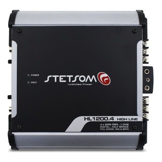 Módulo Amplificador Stetsom High Line Hl-1200.4 - 300x4 1200 em Oferta na Shopee