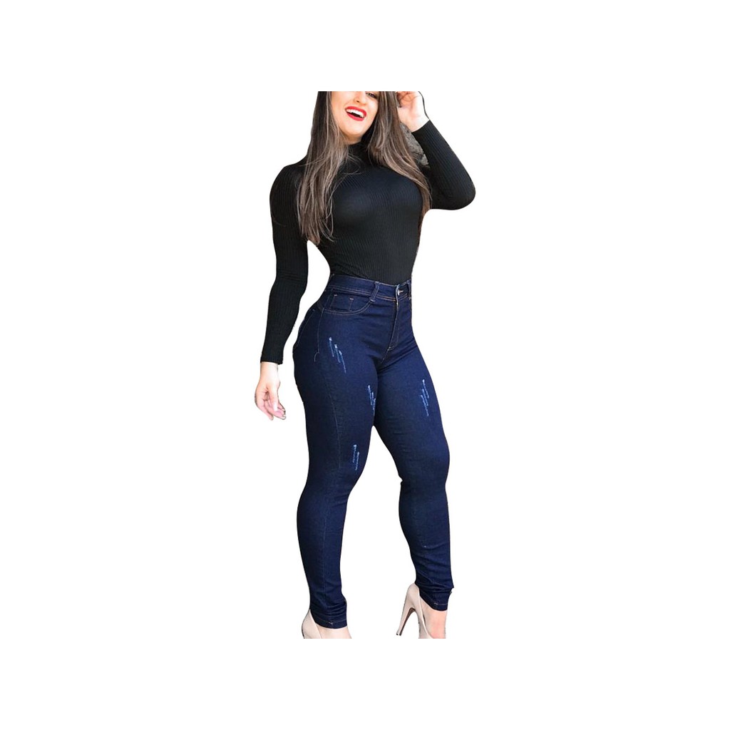 calça jeans branca feminina barata