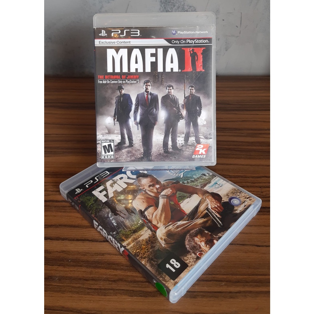 Kit Jogos - Ps3 / Far Cry 3 - Mafia 2