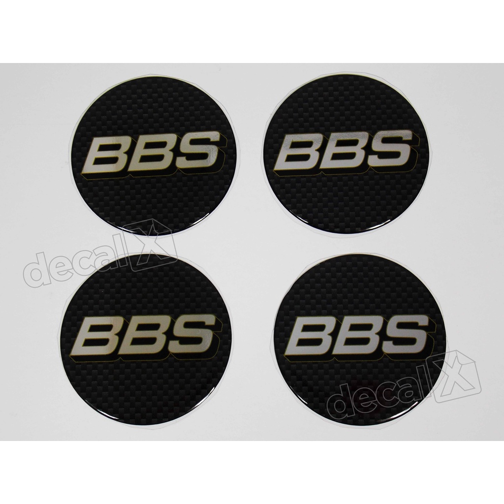 Adesivos Centro De Roda Bbs 56mm Resinados R505