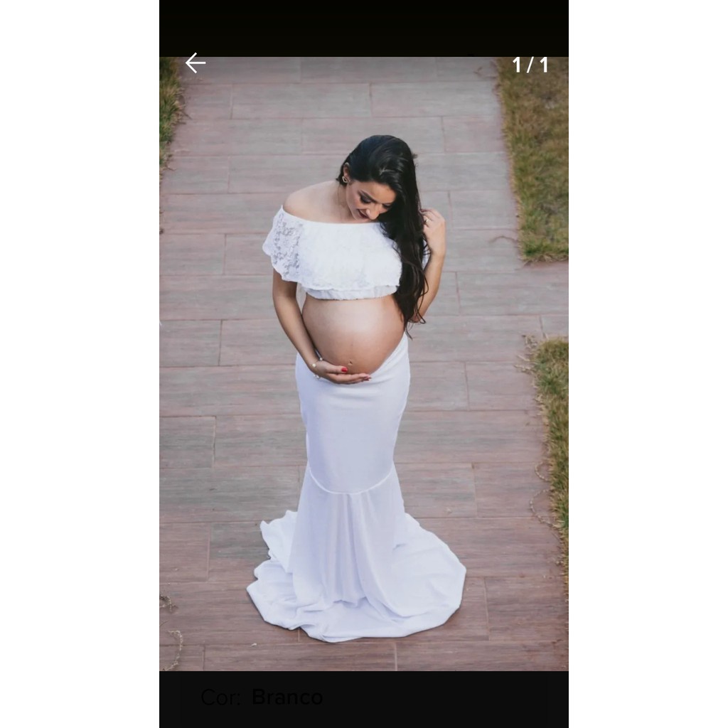 Cropped Ciganinha E Saia Gestante, Book, Ensaio