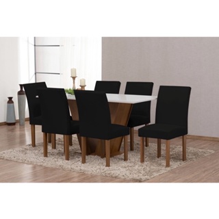 Kit com 6 Capas De Cadeira Coladinha Malha Gel Varias Cores em Oferta na Shopee