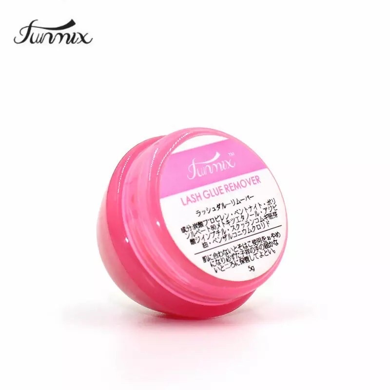 Funmix - Removedor De Cola Em Creme 5g Alongamento De Cílios - ROSA