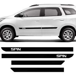Friso Lateral Chevrolet Spin 2013 2014 2015 2016 2017 2018 2019 2020 2021 2022 2023 Tipo Borrachão