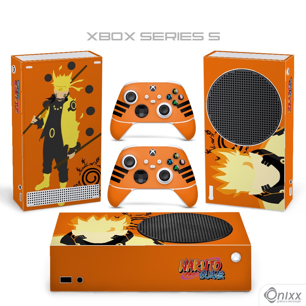 Skin Xbox Series S Adesiva Naruto Uzumaki Minimalist Shopee Brasil