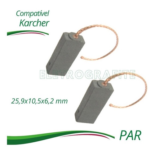 Par De Escovas De Carvão Lavadora Karcher - DIVERSOS MODELOS em Oferta na Shopee
