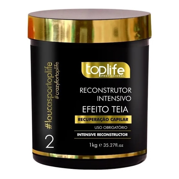 Máscara Capilar Reconstrutora Efeito Teia 1kg Toplife