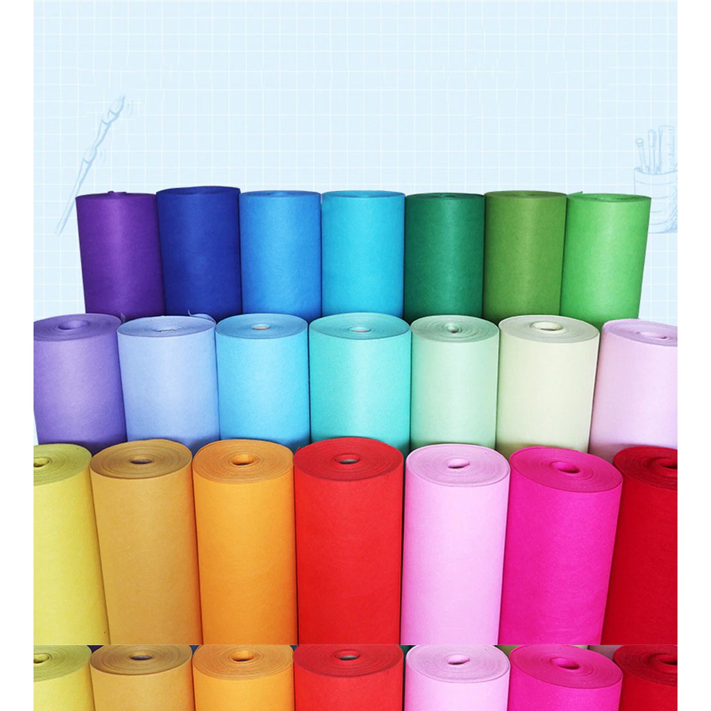 Feltro Santa Fé Liso 50cm x 1,40m CORES 1 Tecido Artesanato