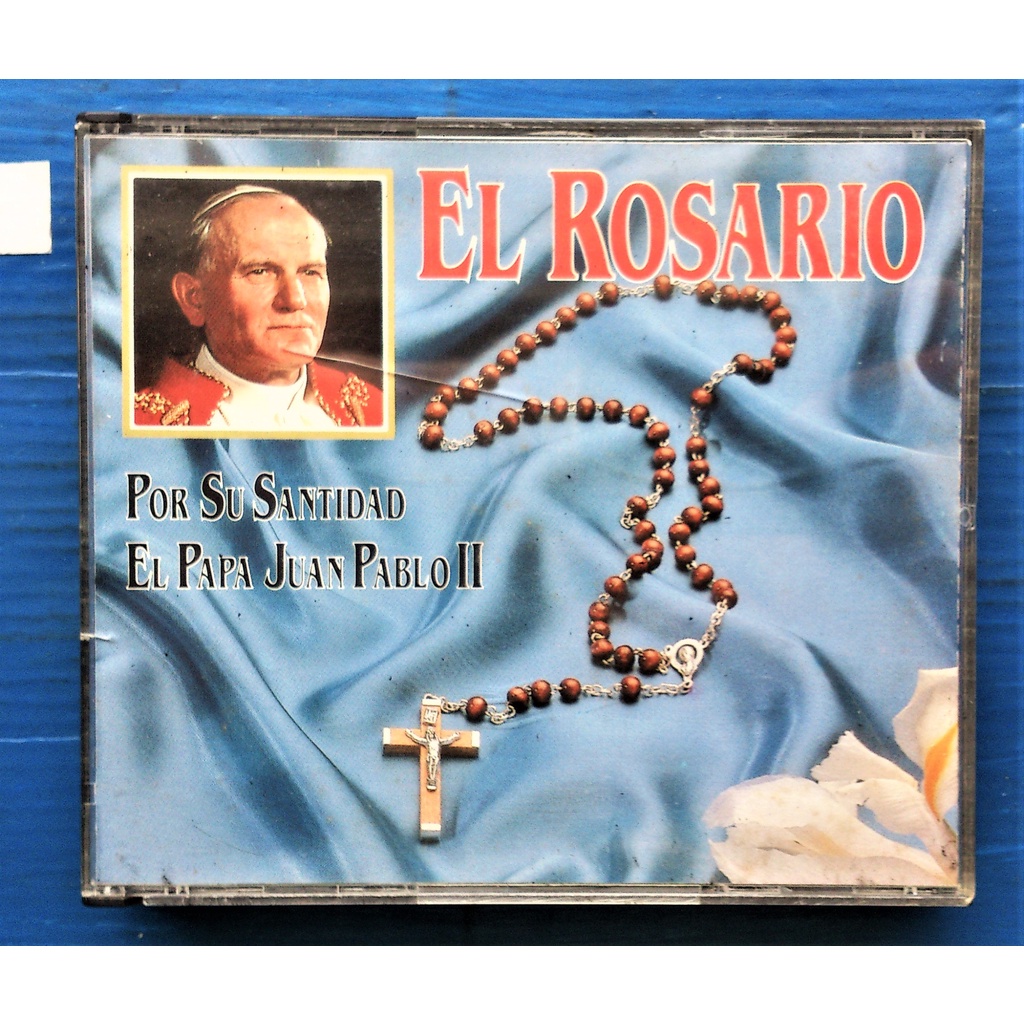 Cd El Rosario Por Sua Santidade O Papa João Paulo II - Duplo - Box Grosso