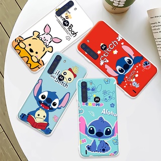 Capa De Celular Flexível Tpu Stich Ursinho Pooh Para Motorola One Fusion