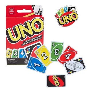 O jogo de cartas UNO ganha versão minimalista no projeto