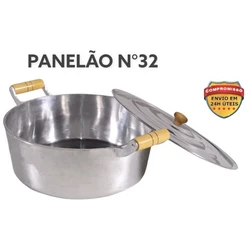 🥇Panela Grande Panelão Alumínio Fundido Batido Nº 32 +🔝🔥 Promoção🔥