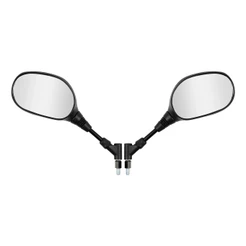 Par Retrovisor Espelho Moto Xt 660 Giro 360 Rosca Yamaha/Honda