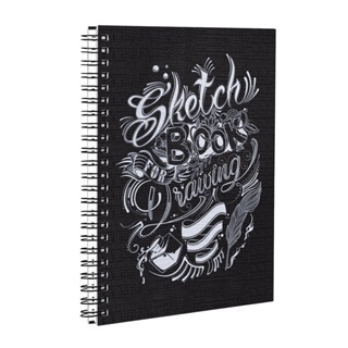 Sketchbook Caderno Desenho 100 Págs 50 Folhas A4 180g em Oferta na Shopee