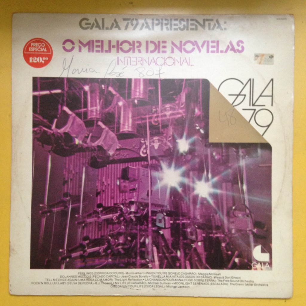 LP Vinil Gala 79 Apresenta O Melhor De Novelas Internacional