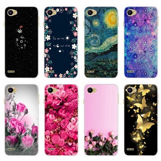 Capa Flexível De Silicone Tpu Estampada Para Lg Q6 Alpha Q6A Lg Q6 Plus X600 X600K X600S