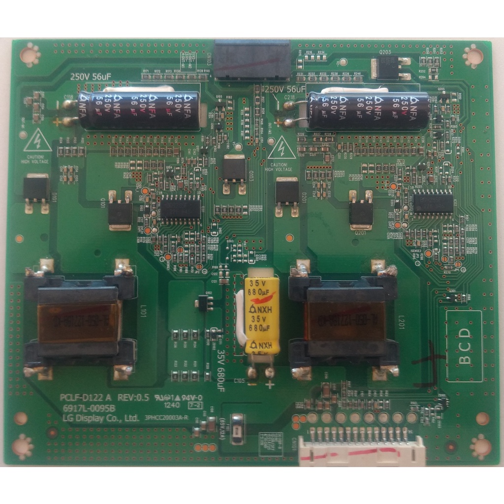 Placa Inverter Tv LG 42lm3400 Pclf D112a 6917l 0095b