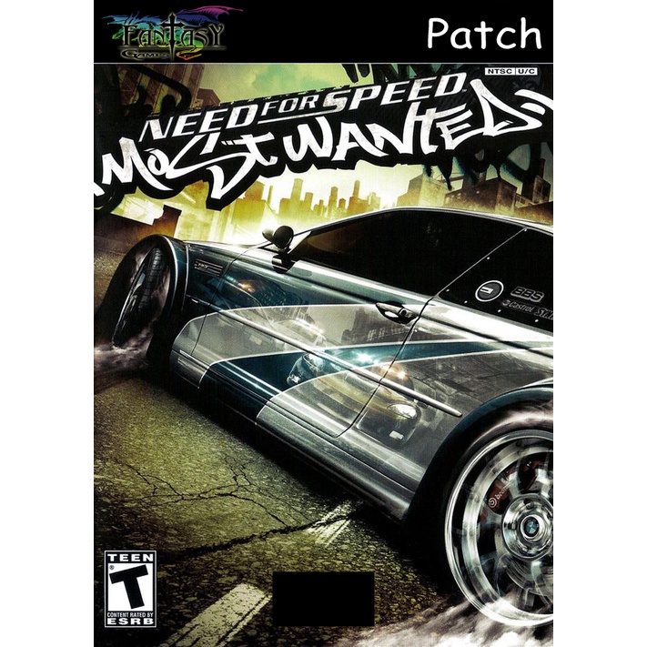 Need for Speed Most Wanted PS2 - Dvd patch