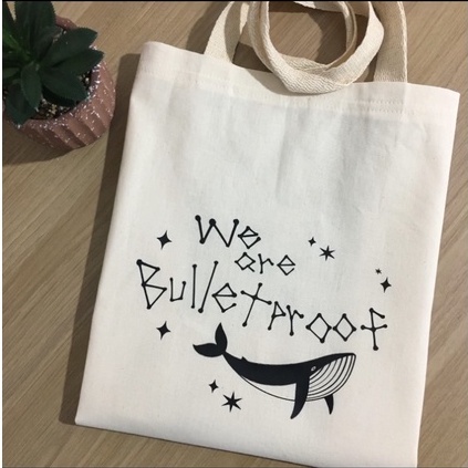 Ecobag We Are Bulletproof - Bolsa BTS - Proof