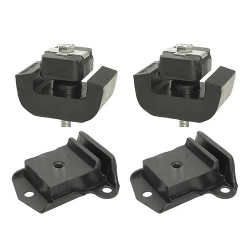 Kit 4 Coxim Motor E Câmbio A10 C10 D10 C14 Veraneio 64/84