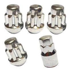 Kit Porcas Anti Furto Roda Cromada Hb20/s Tucson Santa Fé